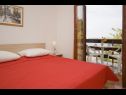 Apartments Ljilja - 10m from the sea with parking: A2(2+2), A3(2+2), A4(12) Nin - Zadar riviera  - Apartment - A4(12): bedroom