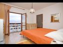 Apartments Ljilja - 10m from the sea with parking: A2(2+2), A3(2+2), A4(12+2) Nin - Zadar riviera  - Apartment - A4(12+2): bedroom