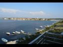 Apartments Ljilja - 10m from the sea with parking: A2(2+2), A3(2+2), A4(12) Nin - Zadar riviera  - Apartment - A4(12): view