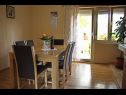 Apartments Dita - 400 m from sandy beach: A1(4), A2(4) Nin - Zadar riviera  - Apartment - A1(4): dining room