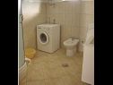 Apartments Dita - 400 m from sandy beach: A1(4), A2(4) Nin - Zadar riviera  - Apartment - A1(4): bathroom with toilet