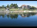 Apartments Ljilja - 10m from the sea with parking: A2(2+2), A3(2+2), A4(12) Nin - Zadar riviera  - house