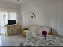 Apartments Stosa - with parking : A1(2+1), A2(2+1), A3(3+3) Nin - Zadar riviera  - Apartment - A1(2+1): living room