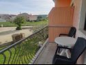 Apartments Ivica - free parking: SA1(2+1), SA2(2+1) Nin - Zadar riviera  - Studio apartment - SA2(2+1): balcony