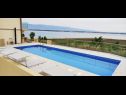 Apartments Dragi - with pool: A2(4), A3(4), A4(4), A5(2), A6(2) Nin - Zadar riviera  - Apartment - A2(4): swimming pool