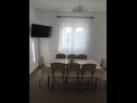 Apartments Slava - private parking: A1(6+1) Nin - Zadar riviera  - Apartment - A1(6+1): dining room