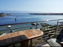 Apartments Ljilja - 10m from the sea with parking: A2(2+2), A3(2+2), A4(12) Nin - Zadar riviera  - Apartment - A3(2+2): terrace view