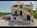 Apartments Luce - pool and view: A1(6+2) Novigrad - Zadar riviera  - house