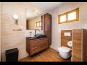 Apartments Luci - 40 m from sea: A1(4) Novigrad - Zadar riviera  - Apartment - A1(4): bathroom with toilet