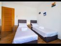 Apartments Luci - 40 m from sea: A1(4) Novigrad - Zadar riviera  - Apartment - A1(4): bedroom