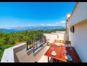 Apartments Luce - pool and view: A1(6+2) Novigrad - Zadar riviera  - Apartment - A1(6+2): terrace