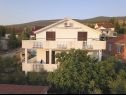 Apartments Tina -with terrace and sea view A1(4) Obrovac - Zadar riviera  - house