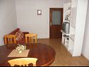 Apartments Pupa - nice family apartments: A1 Dora(4+1), A2 Mihael(4+1), A3 Tea(2+1) Petrcane - Zadar riviera  - Apartment - A3 Tea(2+1): dining room