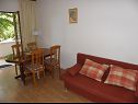 Apartments Pupa - nice family apartments: A1 Dora(4+1), A2 Mihael(4+1), A3 Tea(2+1) Petrcane - Zadar riviera  - Apartment - A3 Tea(2+1): living room