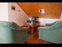 Apartments Pupa - nice family apartments: A1 Dora(4+1), A2 Mihael(4+1), A3 Tea(2+1) Petrcane - Zadar riviera  - Apartment - A1 Dora(4+1): living room
