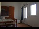 Apartments Ante - 50m from the sea: A1 plavi(2+2), A2 zuti(2+2), A4 Lila(3+2) Posedarje - Zadar riviera  - Apartment - A4 Lila(3+2): dining room