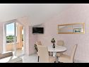 Apartments Ani - with pool : SA4(2), A5(2+2), A6(2+2) Privlaka - Zadar riviera  - Apartment - A5(2+2): living room