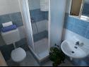 Apartments Mediterraneo - with own parking space: A2(2+3), SA3(2+1), SA4(2+1) Privlaka - Zadar riviera  - Studio apartment - SA3(2+1): bathroom with toilet