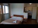 Apartments Summer Sun SA1(2+1), A2(2+2), A3(4+2), A4(4+2) Privlaka - Zadar riviera  - Studio apartment - SA1(2+1): bedroom