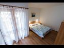 Apartments Armitage - family friendly: A1(4), A2(4+1), A3(2+1), A4(2+1), A5(2+1) Privlaka - Zadar riviera  - Apartment - A1(4): bedroom