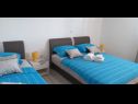 Apartments Vojni - with pool: A1 Dvosobni(4), A2 Jednosobni(2+2) Privlaka - Zadar riviera  - Apartment - A2 Jednosobni(2+2): bedroom