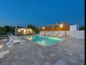Apartments Ani - with pool : SA4(2), A5(2+2), A6(2+2) Privlaka - Zadar riviera  - house