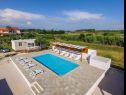 Apartments Ani - with pool : SA4(2), A5(2+2), A6(2+2) Privlaka - Zadar riviera  - swimming pool
