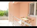 Apartments Rina-next to the beach with free parking: A1(2+2), A2(2+2), A3-sa balkonom (2+2), A4 - sa balkonom (2+2), A5 - s pogledom na more(2+1) Razanac - Zadar riviera  - Apartment - A3-sa balkonom (2+2): balcony