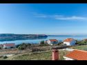 Apartments Adriatic - with beautiful garden: A1(2), A2(2), A3(2+2) Rtina - Zadar riviera  - Apartment - A1(2): terrace view