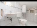 Apartments Adriatic - with beautiful garden: A1(2), A2(2), A3(2+2) Rtina - Zadar riviera  - Apartment - A2(2): bathroom with toilet
