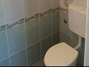 Apartments Marietta - sea view: A1(2+2), A2(2+2) Rtina - Zadar riviera  - Apartment - A1(2+2): bathroom with toilet