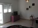 Apartments Markas - pet friendly: A1 Bella vista 1 (4+1), A2 - Bella vista 2 (2+2) Rtina - Zadar riviera  - Apartment - A2 - Bella vista 2 (2+2): living room