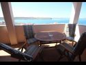 Apartments Andrija - with great view: A1(2), A2(4), A3(4+1), A4(2+1) Rtina - Zadar riviera  - Apartment - A3(4+1): terrace