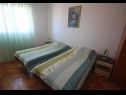 Apartments Andrija - with great view: A1(2), A2(4), A3(4+1), A4(2+1) Rtina - Zadar riviera  - Apartment - A3(4+1): bedroom