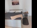 Apartments Markas - pet friendly: A1 Bella vista 1 (4+1), A2 - Bella vista 2 (2+2) Rtina - Zadar riviera  - Apartment - A2 - Bella vista 2 (2+2): bedroom