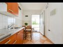 Apartments Edi - amazing location by the sea: A1(4), A2(4), A3(4), A4(4) Rtina - Zadar riviera  - Apartment - A2(4): kitchen and dining room
