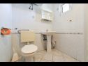 Apartments Edi - amazing location by the sea: A1(4), A2(4), A3(4), A4(4) Rtina - Zadar riviera  - Apartment - A3(4): bathroom with toilet