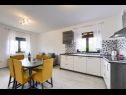 Apartments Edi - amazing location by the sea: A1(4), A2(4), A3(4), A4(4) Rtina - Zadar riviera  - Apartment - A4(4): kitchen and dining room