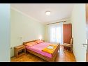 Apartments Ivica - with parking : A1-0A(4+1), A2-1A(4+1), A3-1B(4+1), A4-2A(4+1) Sabunike - Zadar riviera  - Apartment - A1-0A(4+1): bedroom