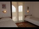 Apartments Miho A1(4+1), A2(4+1) Sabunike - Zadar riviera  - Apartment - A1(4+1): bedroom