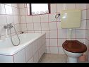 Apartments Miho A1(4+1), A2(4+1) Sabunike - Zadar riviera  - Apartment - A2(4+1): bathroom with toilet