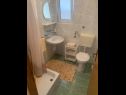Apartments Anna - peaceful and quiet: A2(4+1), A3(3) Sabunike - Zadar riviera  - Apartment - A3(3): bathroom with toilet