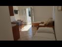Apartments Dobri - 500 m from beach: A5(2+1), A4(2+2), A3(2+2), A2(2+2) Sabunike - Zadar riviera  - Apartment - A3(2+2): living room