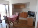 Apartments Sunny  - sea side terrace & parking: A1(4+1), A2(6+1) Starigrad-Paklenica - Zadar riviera  - Apartment - A1(4+1): kitchen and dining room