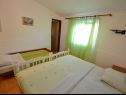 Apartments Velebit - 130m to the beach: A1(5+1), A2(7) Starigrad-Paklenica - Zadar riviera  - Apartment - A2(7): bedroom