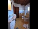 Apartments Ana - 120 m from the beach A1(4), A2(2+1) Sukosan - Zadar riviera  - Apartment - A1(4): bathroom with toilet