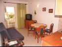 Apartments Jerimih - 120 m from sea: A1(4+1), A3(4+1), A4(4+1) Sukosan - Zadar riviera  - Apartment - A1(4+1): living room