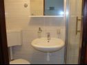 Apartments Let - 5 m from sea : A1(4), A4(4) Sukosan - Zadar riviera  - Apartment - A4(4): bathroom with toilet