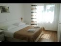 Apartments Let - 5 m from sea : A1(4), A4(4) Sukosan - Zadar riviera  - Apartment - A4(4): bedroom