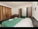 Apartments Dama - 10 m from beach: A1(6+1) Sukosan - Zadar riviera  - Apartment - A1(6+1): bedroom